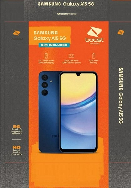 Samsung Galaxy A15 5G оцінили в 140 доларів